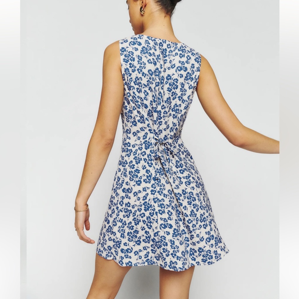 New Reformation Rilynn Mini Dress - Picture 3 of 8